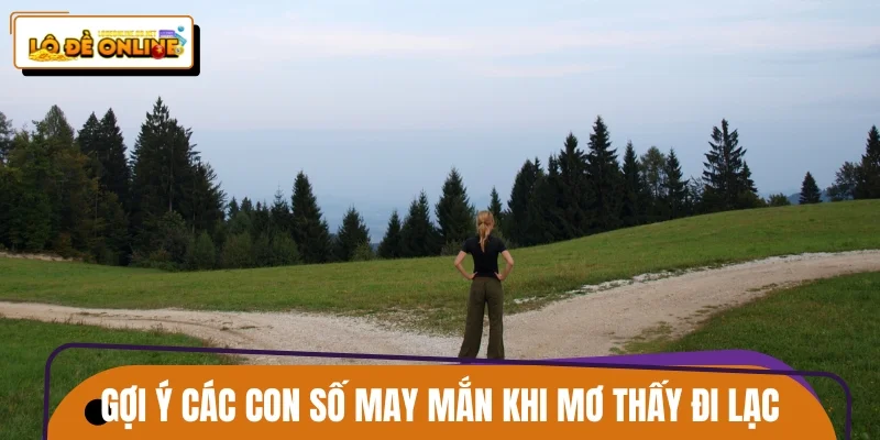 Gợi ý các con số may mắn khi mơ thấy đi lạc