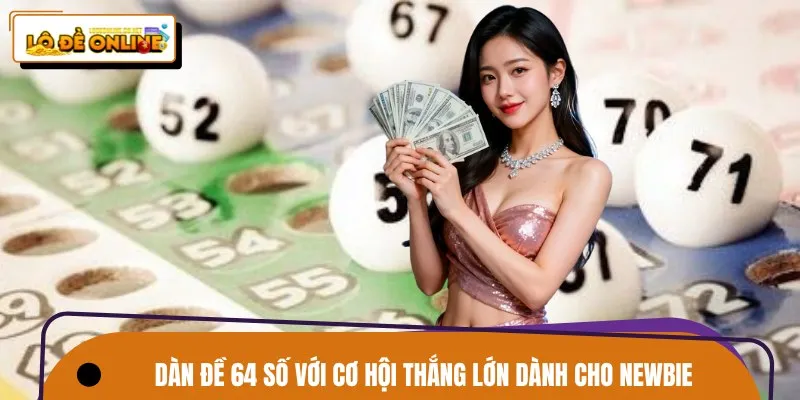 Dàn đề 64 số với cơ hội thắng lớn dành cho newbie